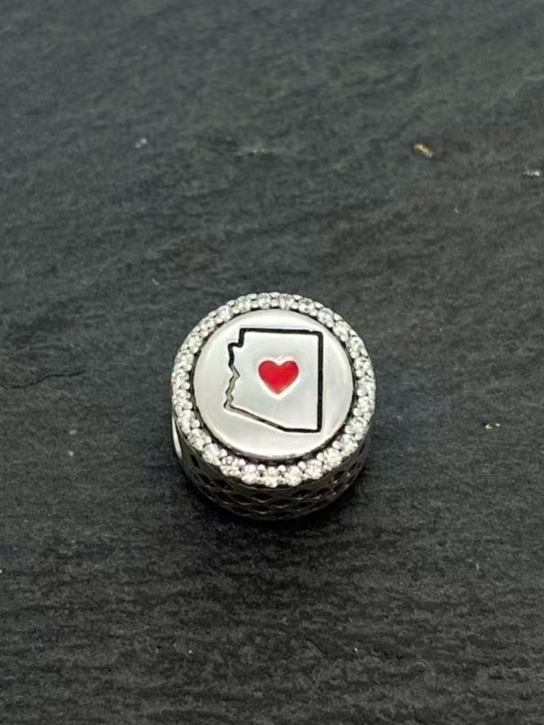 Pandora Arizona Map Charm 45$